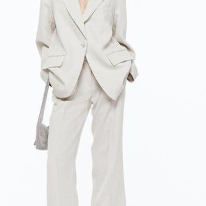H&M Dress Pants Cream